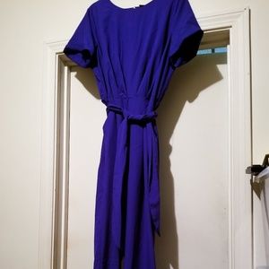 Eloquii Tie Waist Jumpsuit